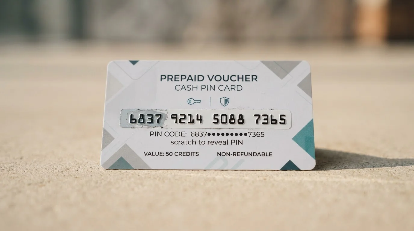 Paysafecard kupón s 16místným PIN kódem