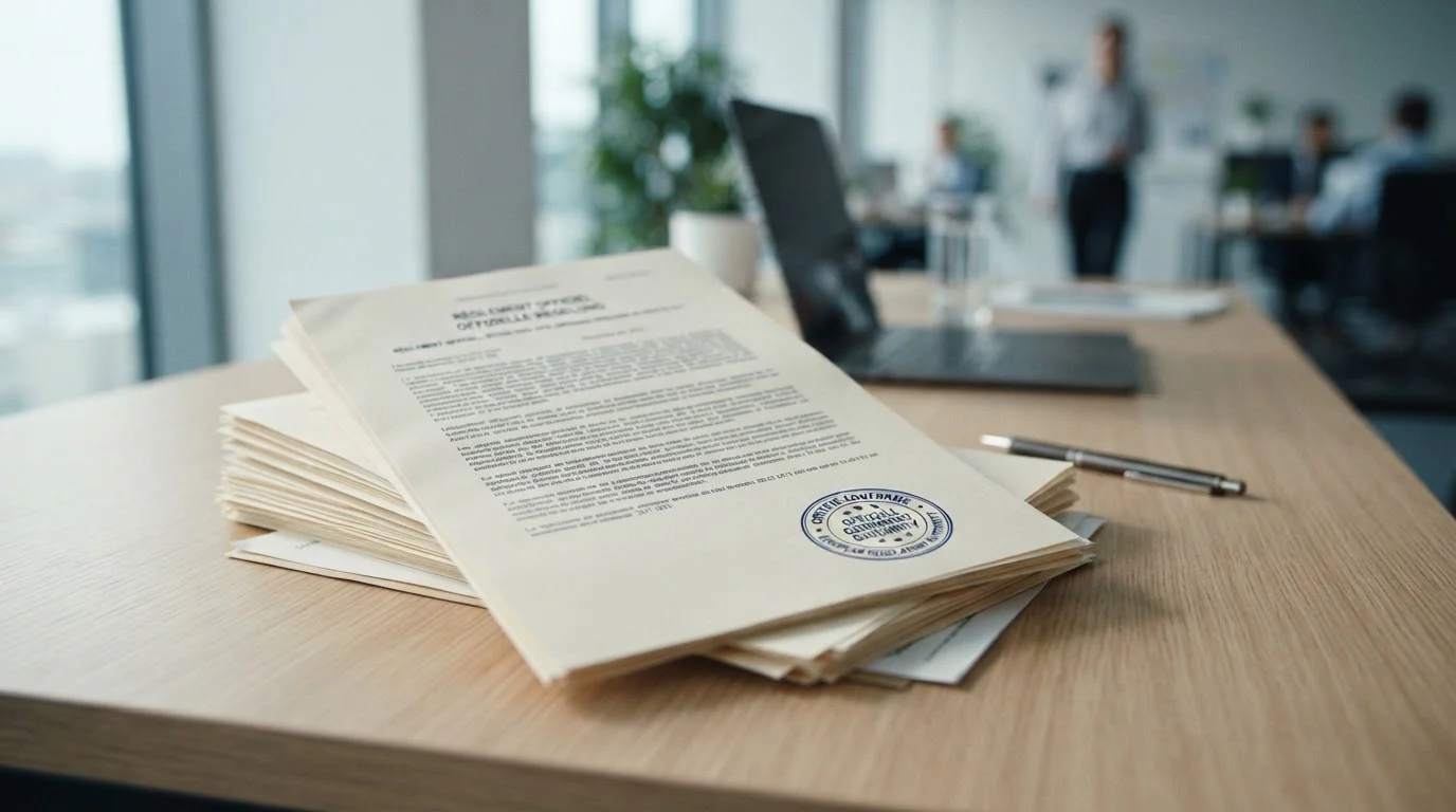 Dokument Premium SMS Codex s razítkem ministerstva financí